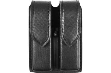 Image of Safariland Double Handgun Magazine Pouch - Black, Nylon-Look, Ambidextrous 775322HS