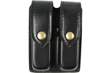 Image of Safariland Double Handgun Magazine Pouch - Plain Black, Ambidextrous 77832B