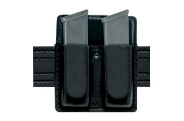 Image of Safariland Double Mag Pouch Open Top B/W Black SW 59 Ber 92 79-76-4
