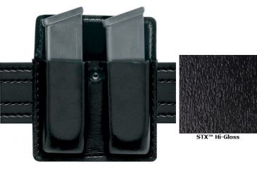 Image of Safariland Double Mag Pouch Open Top STX Hi-Gloss Fits Glock 17 79-83-49