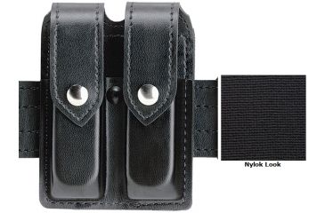 Image of Safariland Double Mag Pouch w/Flap Nylok Black Colt 1911 78-53-22PBL