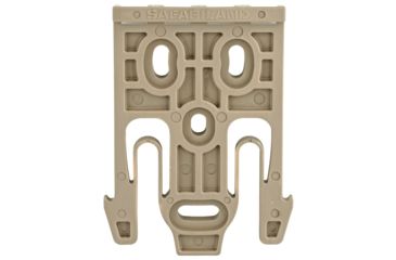 Image of Safariland Duty Holster Locking Fork, Brown 6004-19-55