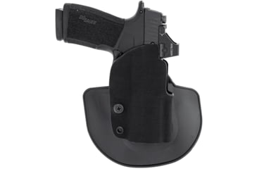 Image of Safariland Gravity Springfield Armory Echelon 4in OWB Paddle Holster, Right, Cordura, Concealment, Black, GRAVITY-0-57-A-0-C1-781