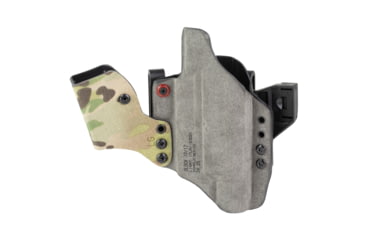 Image of Safariland INCOG-X, Joint Collaboration with Haley Strategic, Inside the Waistband Holster, Fits Glock 17/19 with Light, Integrated Magazine Caddy, Microfiber Suede Wrapped Boltaron Construction, Multicam, Right Hand, 1341385