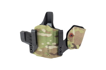 Image of Safariland INCOG-X, Joint Collaboration with Haley Strategic, Inside the Waistband Holster, Fits Glock 17/19 with Light, Integrated Magazine Caddy, Microfiber Suede Wrapped Boltaron Construction, Multicam, Right Hand, 1341340