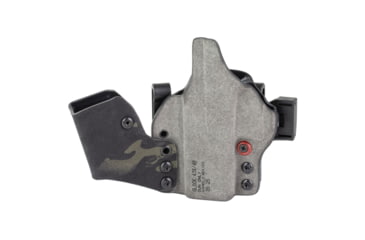 Image of Safariland INCOG-X, Joint Collaboration with Haley Strategic, Inside the Waistband Holster, Fits Glock 43X/48, Integrated Magazine Caddy, Microfiber Suede Wrapped Boltaron Construction, Multicam Black, Right Hand, 1341407
