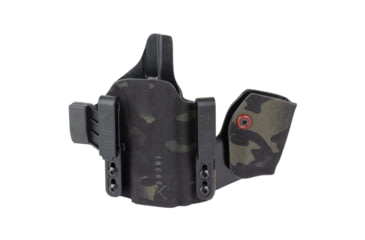 Image of Safariland INCOG-X, Joint Collaboration with Haley Strategic, Inside the Waistband Holster, Fits Glock 43X/48, Integrated Magazine Caddy, Microfiber Suede Wrapped Boltaron Construction, Multicam Black, Right Hand, 1341407