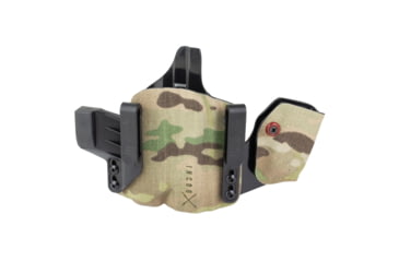 Image of Safariland INCOG-X, Joint Collaboration with Haley Strategic, Inside the Waistband Holster, Fits Glock 43X/48 with Light, Integrated Magazine Caddy, Microfiber Suede Wrapped Boltaron Construction, Multicam, Right Hand, 1341403