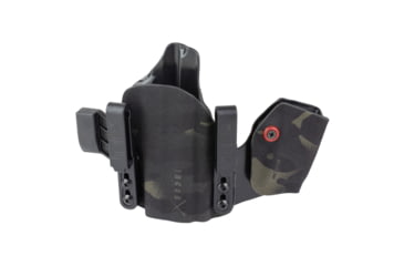 Image of Safariland INCOG-X, Joint Collaboration with Haley Strategic, Inside the Waistband Holster, Fits SIG P365 X-Macro Fuse, Integrated Magazine Caddy, Microfiber Suede Wrapped Boltaron Construction, Multicam Black, Right Hand, 1341395