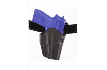 Image of Safariland Model 0708 Concealment Paddle Holster - STX Plain Black, Right 0708-71-411