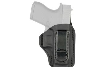 Image of Safariland Model 17 Inside-the-Waistband Belt Clip Holster, Glock 26/27/33, Right Hand, STX, Black, 17-183-131