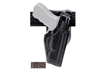 Image of Safariland Model 2005 Low-Ride Level-I Duty Holster, Glock 20/21, Right Hand, Cordovan Basket Weave, 2005-383-071