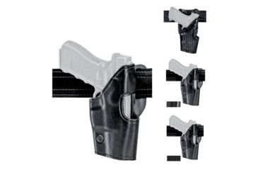 Image of Safariland Model 2955 Low-Ride Level-II Duty Glock Holster, Plain, Basket Weave, Nylon, Hi Gloss