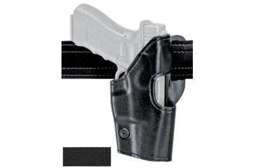 Image of Safariland Model 2955 Low-Ride Level-II Duty Holster, Glock 17/22/31, Left Hand, Nylon-Look, 2955-83-262OBL