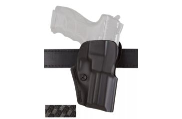 Image of Safariland Model 5199 IDPA Clip-On Holster, Glock 34/35, Right Hand, STX Basket Weave Black, 5199-683-481