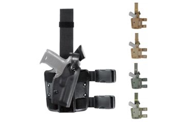 Image of Safariland Model 6004 SLS Drop-Leg Glock Holster, Black, Coyote Brown, Flat Dark Earth, Foliage Green, OD Green