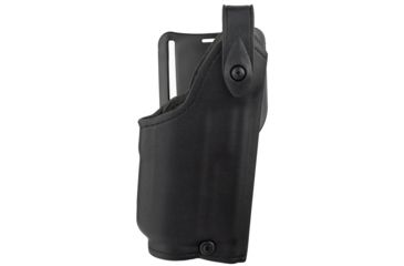 Image of Safariland Model 6280 SLS Mid-Ride Level-II Duty Holster, Glock 17/22/31 w/GTL 10 Light, Right Hand, Nylon-Look, 6280-8310-261