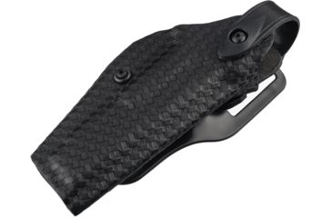 Image of Safariland Model 6280 SLS Mid-Ride Level-II Duty Holster, Glock 34/35, Right Hand, STX Basket Weave Black, 6280-683-481