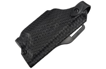 Image of Safariland Model 6280 SLS Mid-Ride Level-II Duty Holster, Glock 34/35 w/ITI M3/M6 Light, Right Hand, STX Basket Weave Black, 6280-68321-481