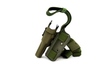 Image of Safariland Model 6354 ALS DO Drop-Leg Holster, Glock 34/35, Right Hand, Cordura Ranger Green, 6354DO-683-731