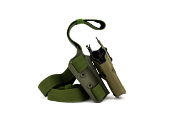 Image of Safariland Model 6354 ALS DO Drop-Leg Holster, Glock 34/35, Right Hand, Cordura Ranger Green, 6354DO-683-731