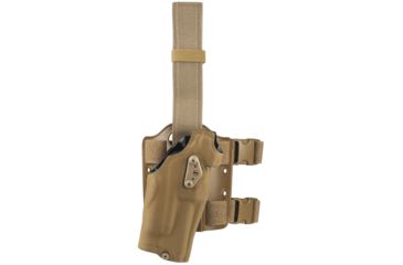 Image of Safariland Model 6354 ALS DO Drop-Leg Holster, Glock 17/22/31, Right Hand, Cordura Coyote Tan, 6354DO-83-741