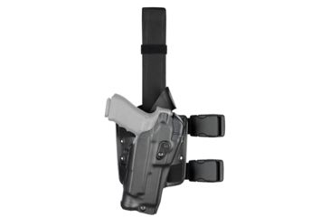 Image of Safariland Model 6354rds Als Tactical Holster For Sig Sauer P320 W/ Compact Light, Black, 6354RDS-45027-131-SP10