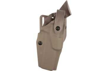 Image of Safariland Model 6360 ALS/SLS Mid-Ride Level-III Duty Holster, Glock 17/22/31 w/ITI M3 Light, Left Hand, STX Flat Dark Earth, 6360-832-552