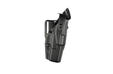 Image of Safariland Model 6360 Als/sls Mid-ride, Level Iii Retention Duty Holster For Glock 19 Gens 1-4 W/ Light/laser, Stx Plain, 6360-28321-412