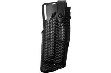 Image of Safariland Model 6365 ALS/SLS Low-Ride Level-III Duty Holster, Glock 19/23/32, Right Hand, Basket Weave Black, 6365-283-81