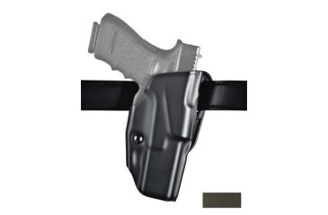 Image of Safariland Model 6377 ALS Belt Loop Holster, Glock 20/21 w/ITI M3 Light, Right Hand, STX OD Green, 6377-3832-561