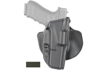 Image of Safariland Model 6378 ALS Paddle/Belt Loop Holster, Glock 20/21, Right Hand, STX OD Green, 6378-383-561-DM