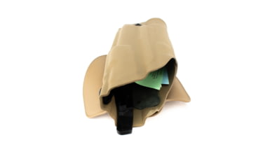 Image of Safariland Model 6378 ALS Paddle/Belt Loop Holster, Glock 20/21 w/ITI M3 Light, Right Hand, STX Flat Dark Earth, 6378-3832-551