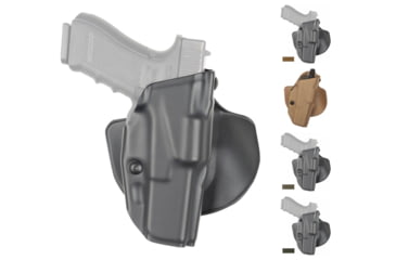 Image of Safariland Model 6378 ALS Paddle/Belt Loop Glock Holster - Left Hand, Black, Coyote Brown, Flat Dark Earth, Foliage Green, OD Green