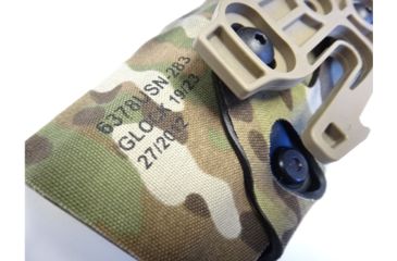 Image of Safariland Model 6378USN ALS Low Signature Holster, Glock 19/23/32, Left Hand, Cordura Multi-Cam, 6378USN-283-702