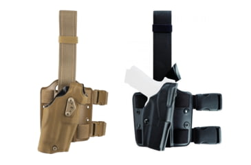 Image of Safariland Model 6384 ALS OMV Tactical Holster, Black, Foliage Green, OD Green