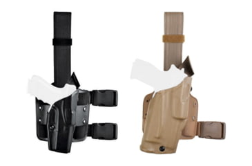 Image of Safariland Model 6384 Als Omv Tactical Holster SAFA-6384, Black, Coyote Brown, FDE Brown, Foliage Green, OD Green