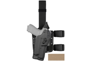 Image of Safariland Model 6384rds Als Omv Tactical Holster For Fn 509t, Fde Brown, 6384RDS-2712-551