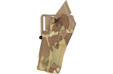 Image of Safariland Model 6390RDS ALS Mid-Ride Level I Retention Duty Holster w/Light, Springfield Echelon, Right Hand, Cordura, MultiCam, 1335065