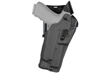 Image of Safariland Model 6395RDS ALS Low-Ride Level-I Duty Holster, Sig Sauer P320 9mm/.40 Full Size w/ITI M3/Streamlight TLR1/SF X300/X300U, Left Hand, Cordura, Black, 6395RDS-4502-782