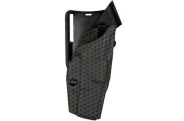 Image of Safariland Model 6395rds Als Low-ride Level I Retention Duty Holster For Glock 19 W/ Compact Light, Stx Basket Weave, 6395RDS-28327-482