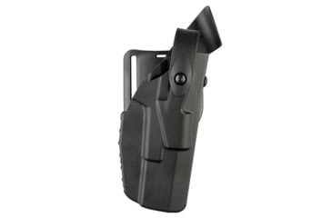 Image of Safariland 7280 7TS SLS Mid-Ride Level II Retention Duty Holster, Glock 22 Gen5, Right, Black, STX Plain, 7280-825-411
