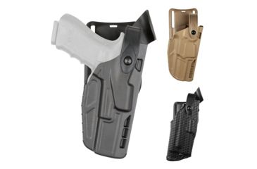 Image of Safariland Model 7285 7TS SLS Low-Ride Level-II Duty Glock Holster, Black, Flat Dark Earth