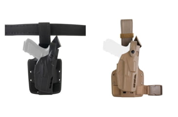 Image of Safariland Model 7304 7ts Als/sls Tactical Holster SAFA-7304, Black, FDE Brown