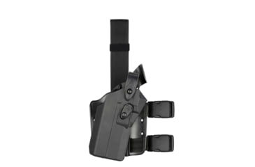 Image of Safariland 7304RDS 7TS ALS/SLS Tactical Holster, Glock 17, ITI M3, Right, Plain, Black, 1323632