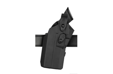 Image of Safariland 7362RDS 7TS ALS/SLS Hi-Ride Duty Holster, Glock 19, Streamlight TLR-7, Right, Black, 1333507