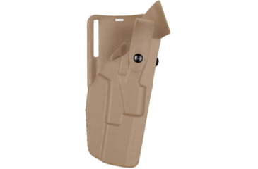 Image of Safariland Model 7365-7TS ALS/SLS Low-Ride Level III Duty Holster, SIG Sauer P229R E2 .40, Right, Plain FDE Brown, 7365-447-551