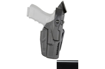 Image of Safariland Model 7367 7ts Als/sls Concealment Belt Slide Holster, Black - 7367-4512-491