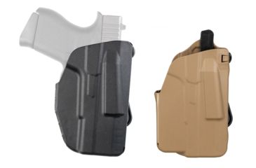 Image of Safariland Model 7371 7TS ALS Slim Paddle Glock Holster, Black, Flat Dark Earth