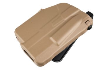 Image of Safariland Model 7371 7TS ALS Slim Paddle Holster, Glock 43, Left Hand, STX Flat Dark Earth, 7371-895-552